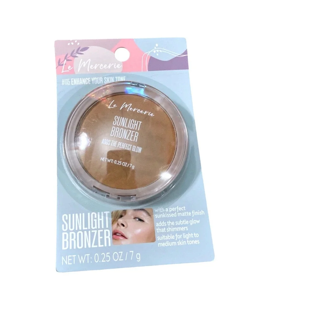 Le Mercerie Sunlight Bronzer 115 Enhance Your Skin Tone Matte Shimmer 0.25oz NEW